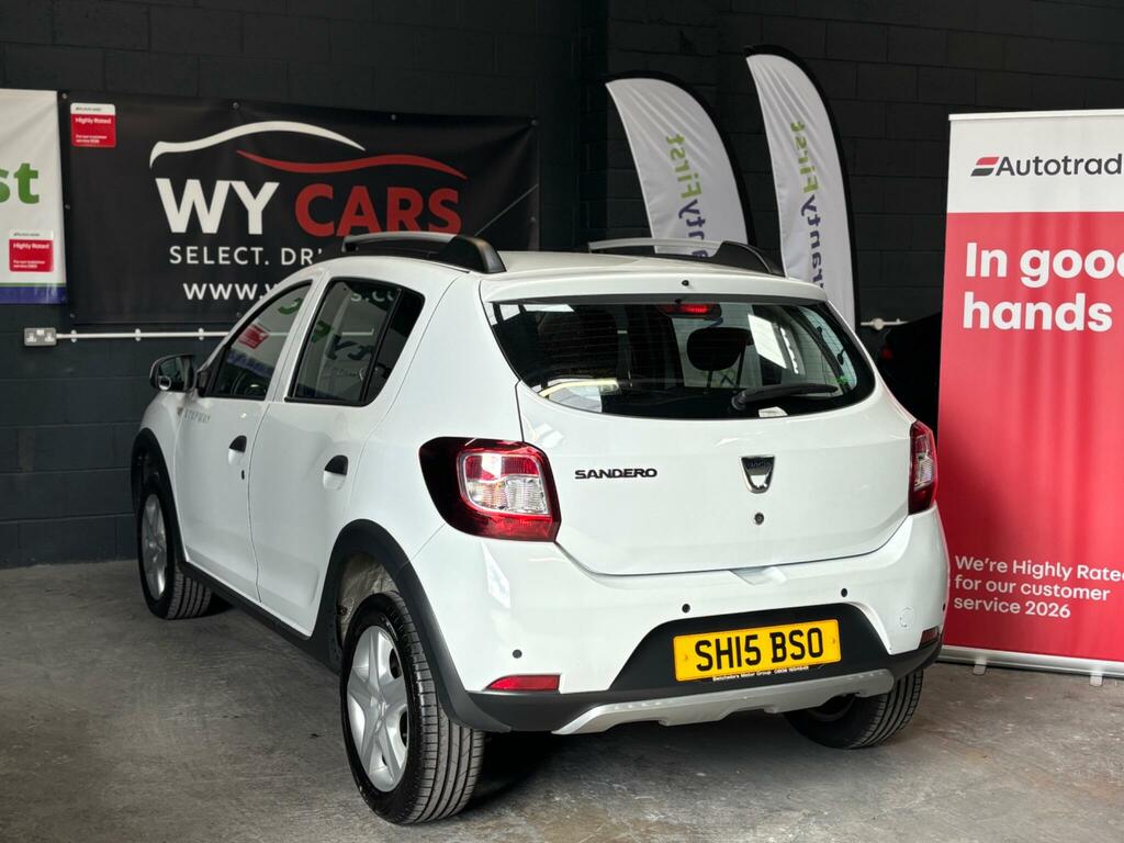 Dacia Sandero Stepway Laureate White #4