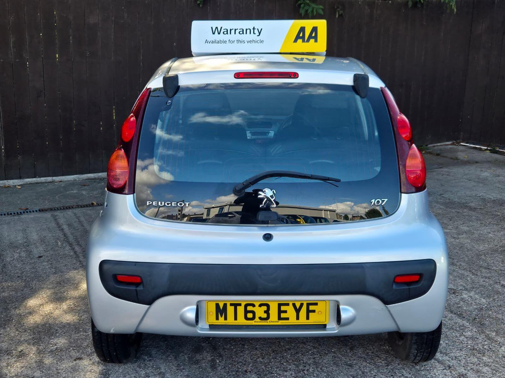 Peugeot 107 1.0 12V Active Euro 5 Silver #6