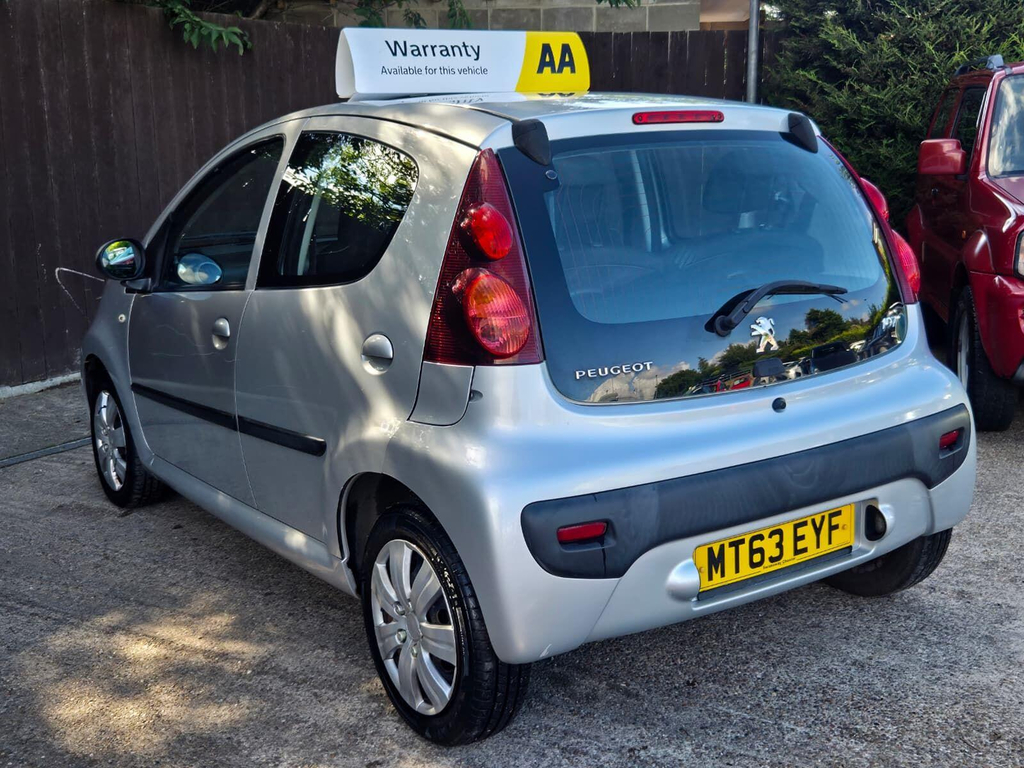 Peugeot 107 1.0 12V Active Euro 5 Silver #4