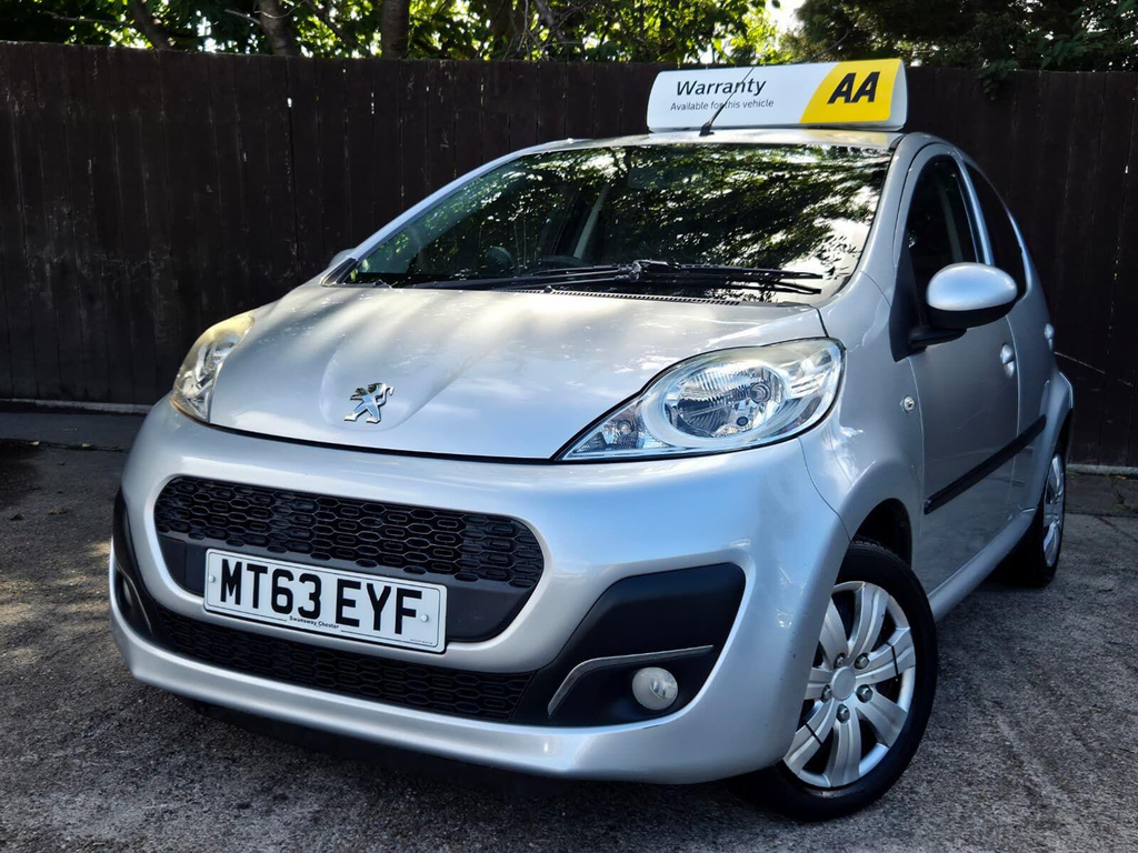 Peugeot 107 1.0 12V Active Euro 5 Silver #3