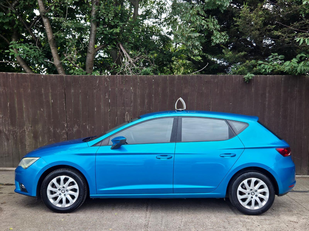 Seat Leon 1.6 Tdi Cr Se Euro 5 Ss Blue #5