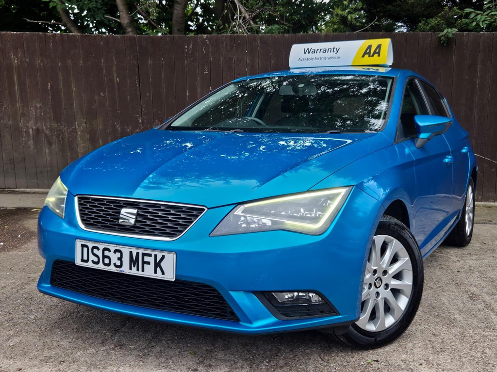 Seat Leon 1.6 Tdi Cr Se Euro 5 Ss Blue #3