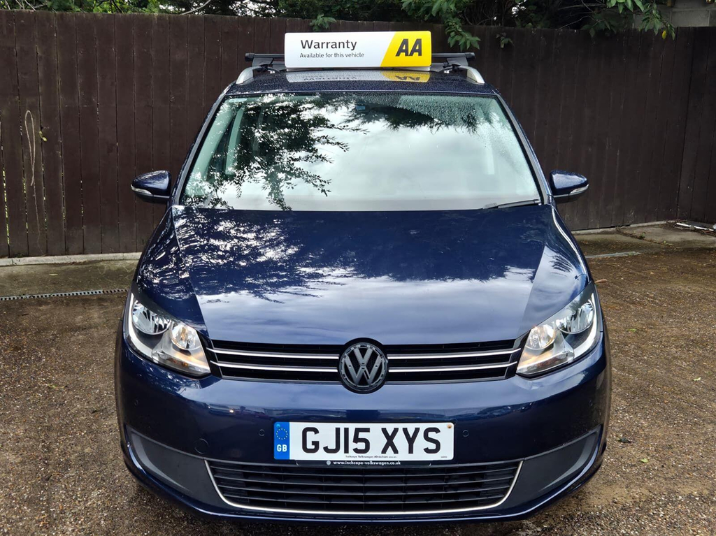 Volkswagen Touran 1.6 Tdi Se Euro 5 Blue #2