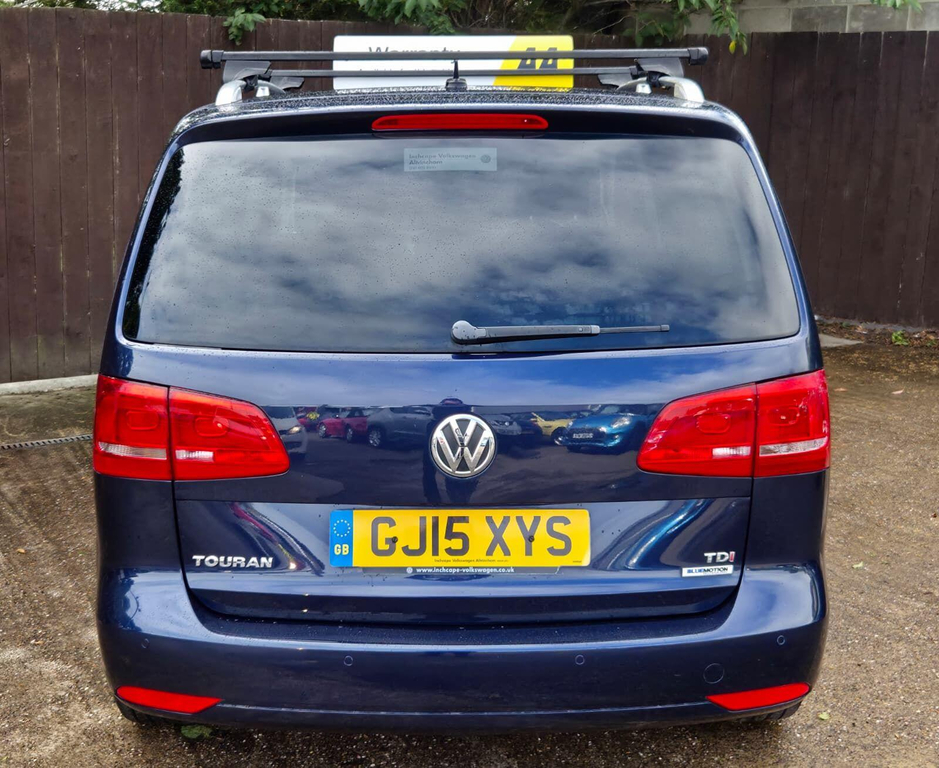 Volkswagen Touran 1.6 Tdi Se Euro 5 Blue #6