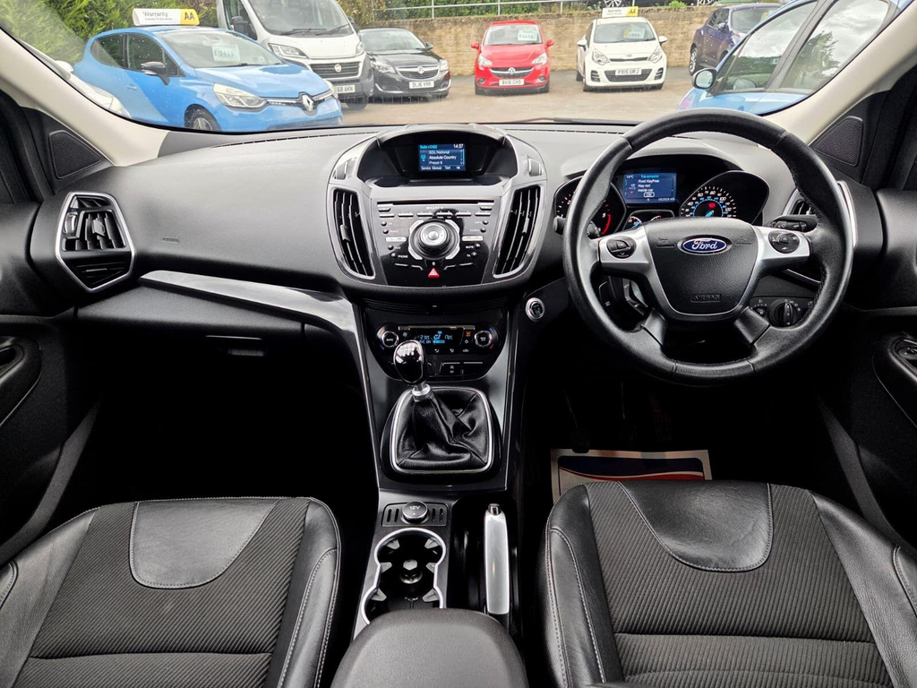 Ford Kuga 2.0 Tdci Zetec Powershift Awd Euro 6 Ss 20 Blue #9
