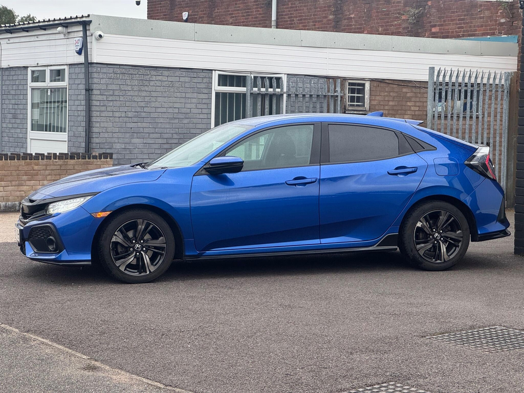 Honda Civic 1.5 Vtec Turbo Sport Euro 6 Ss Blue #5