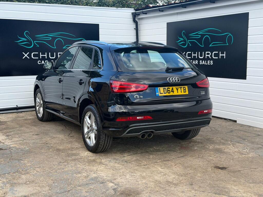 Audi Q3 2.0 Tdi S Line S Tronic Quattro Euro 5 Ss Black #4