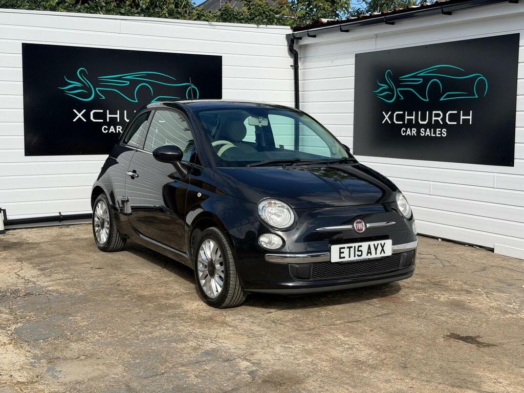 Fiat 500 1.2 Pop Star Euro 6 Ss Black