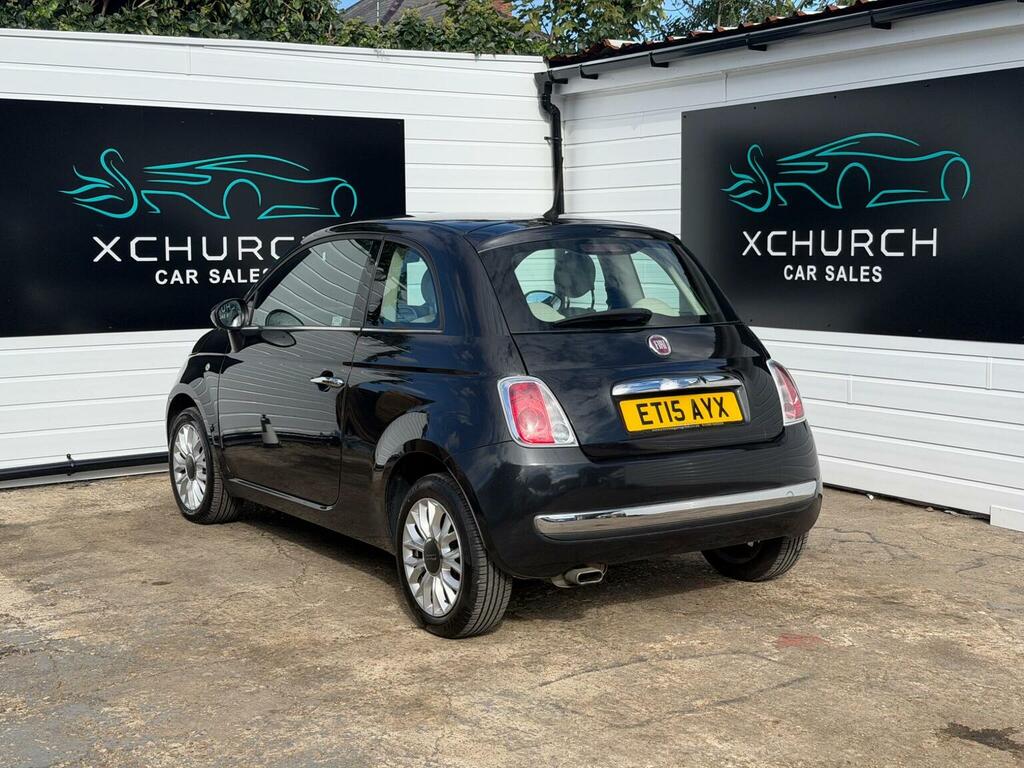 Fiat 500 1.2 Pop Star Euro 6 Ss Black #4