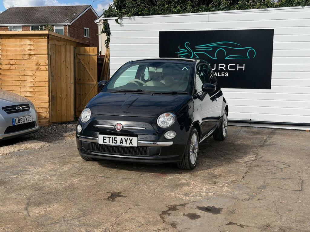 Fiat 500 1.2 Pop Star Euro 6 Ss Black #3