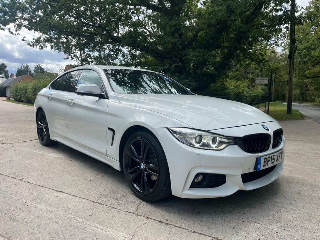 BMW 4 Series Gran Coupe 2L M Sport White