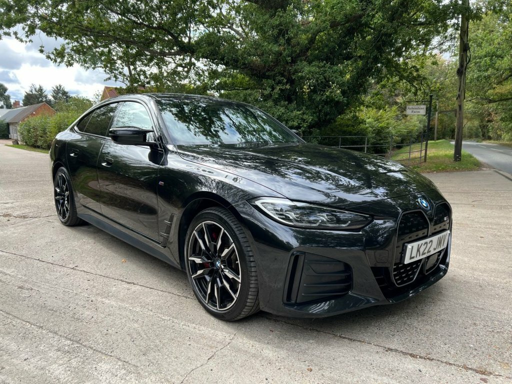 BMW i4 Hatchback LK22JMV Black
