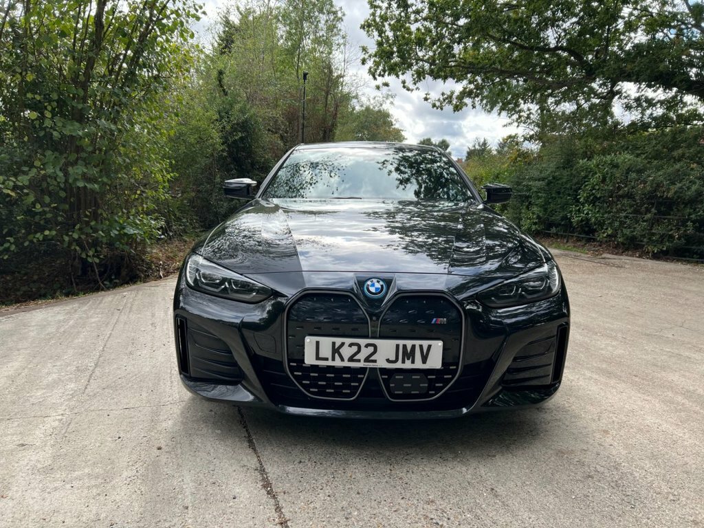 BMW i4 Hatchback LK22JMV Black #3