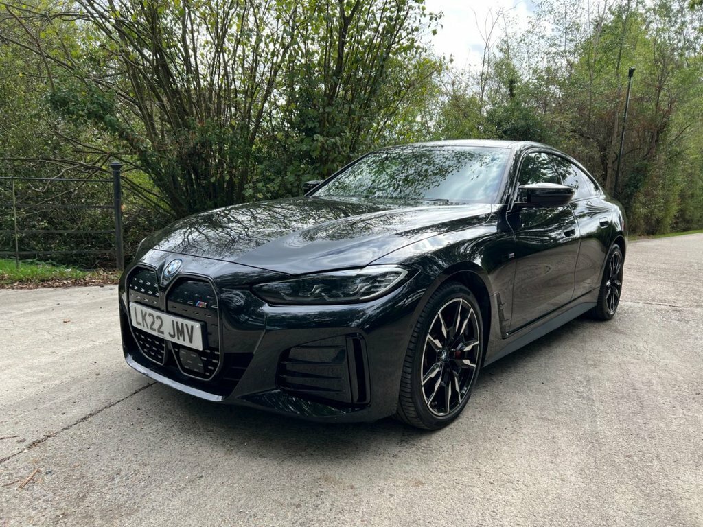 BMW i4 Hatchback LK22JMV Black #4