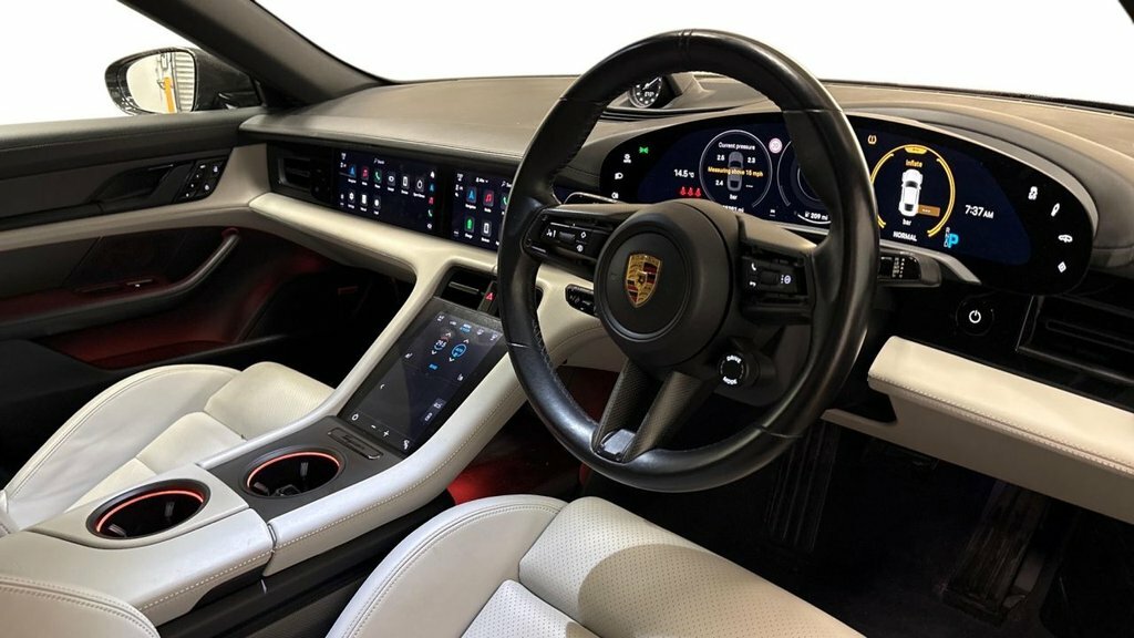 Porsche Taycan Saloon Black #6