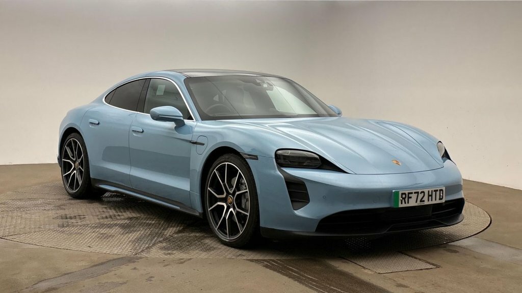 Porsche Taycan Saloon Blue