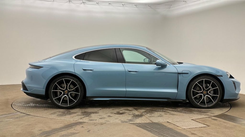 Porsche Taycan Saloon Blue #3