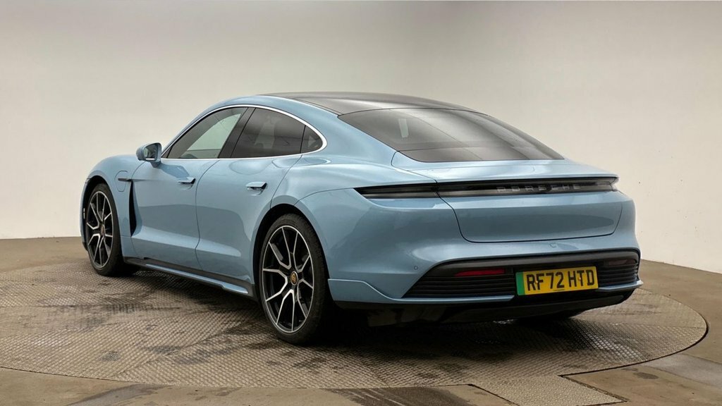 Porsche Taycan Saloon Blue #2