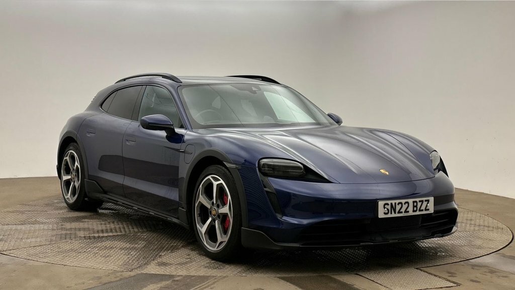 Porsche Taycan Estate Blue