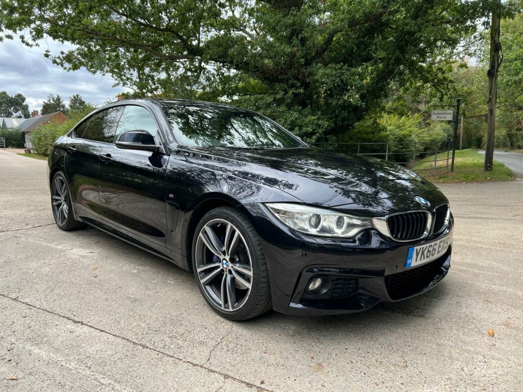 BMW 4 Series Gran Coupe 2L M Sport Black