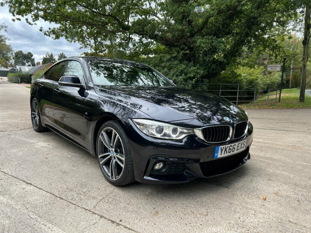 BMW 4 Series Gran Coupe 2L M Sport Black #2