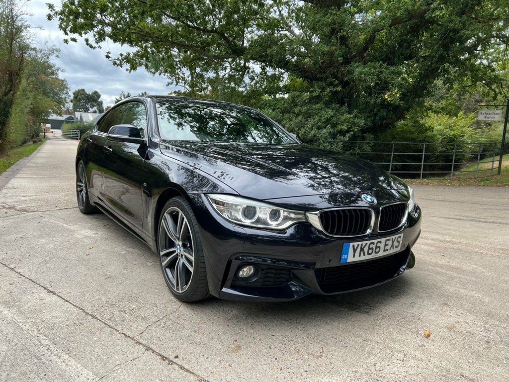 BMW 4 Series Gran Coupe 2L M Sport Black #3