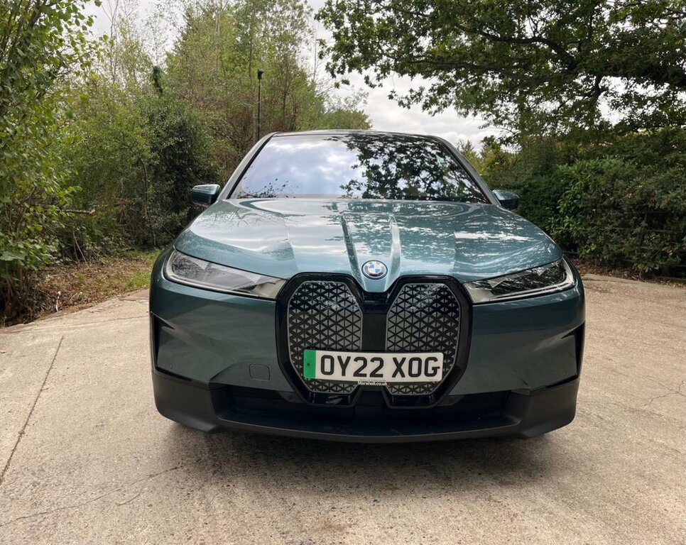 BMW iX Suv Blue #4