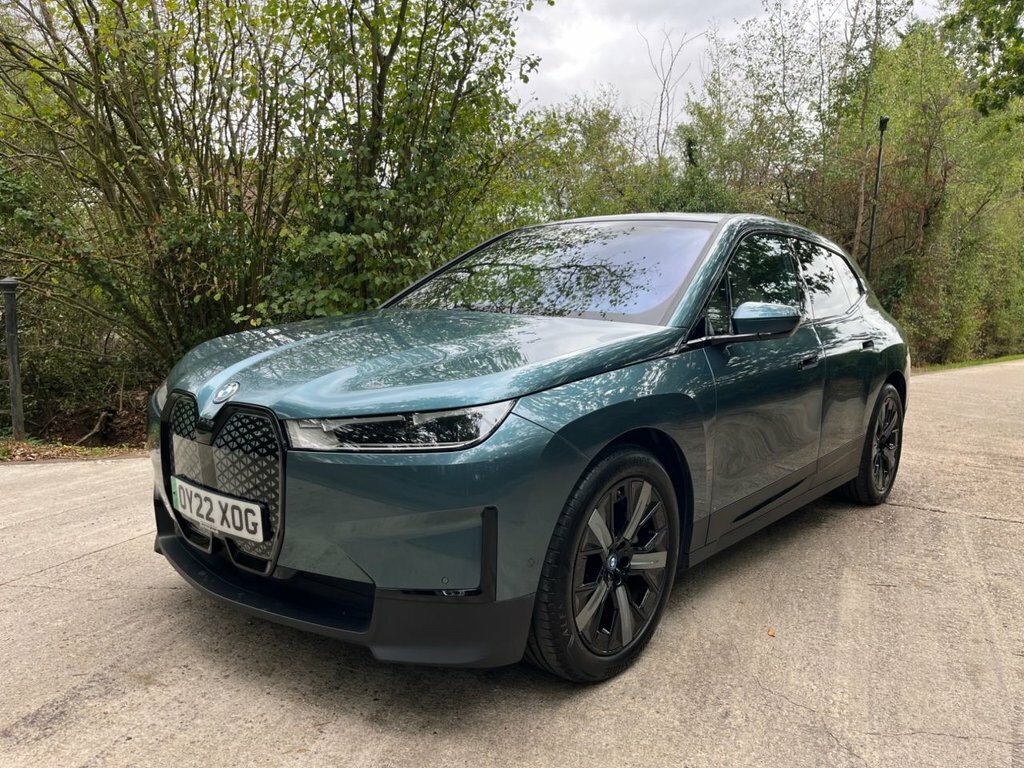 BMW iX Suv Blue #6
