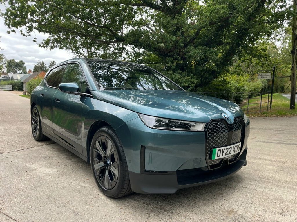 BMW iX Suv Blue #2