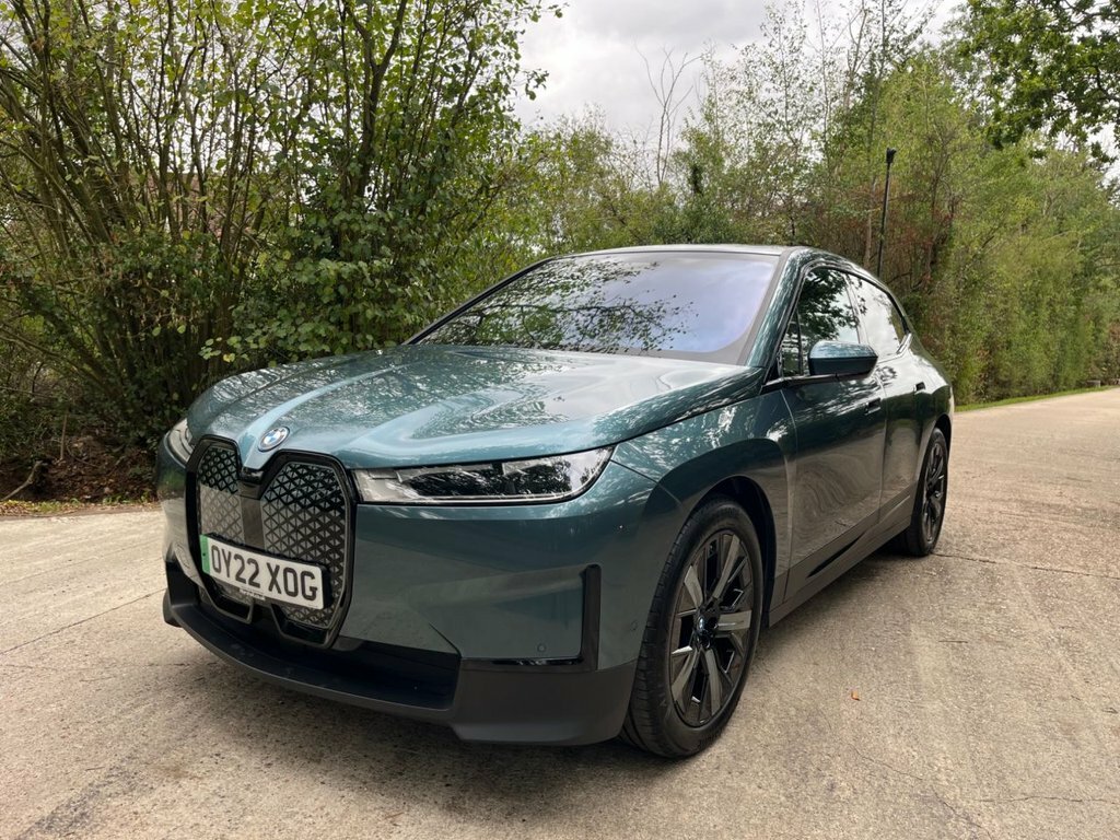 BMW iX Suv Blue #5