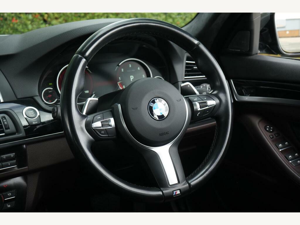 BMW 5 Series Blue #38