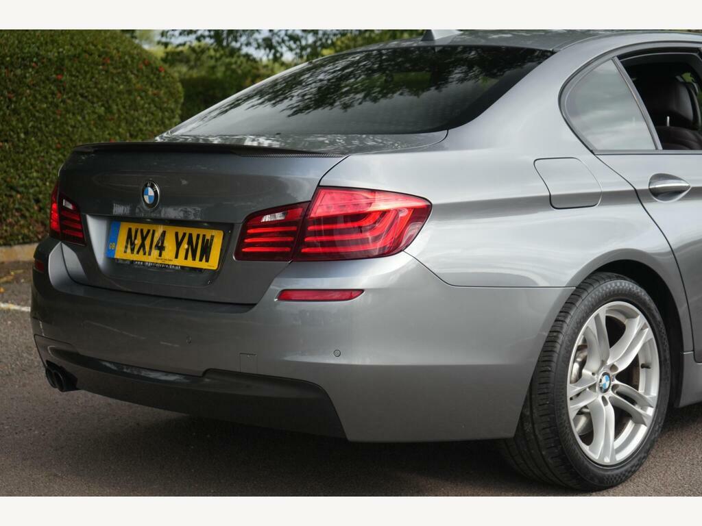 BMW 5 Series Blue #36