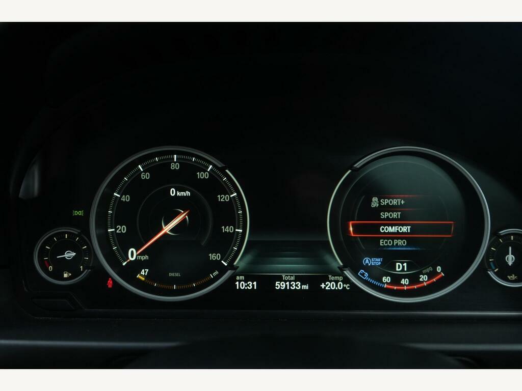 BMW 5 Series Blue #54