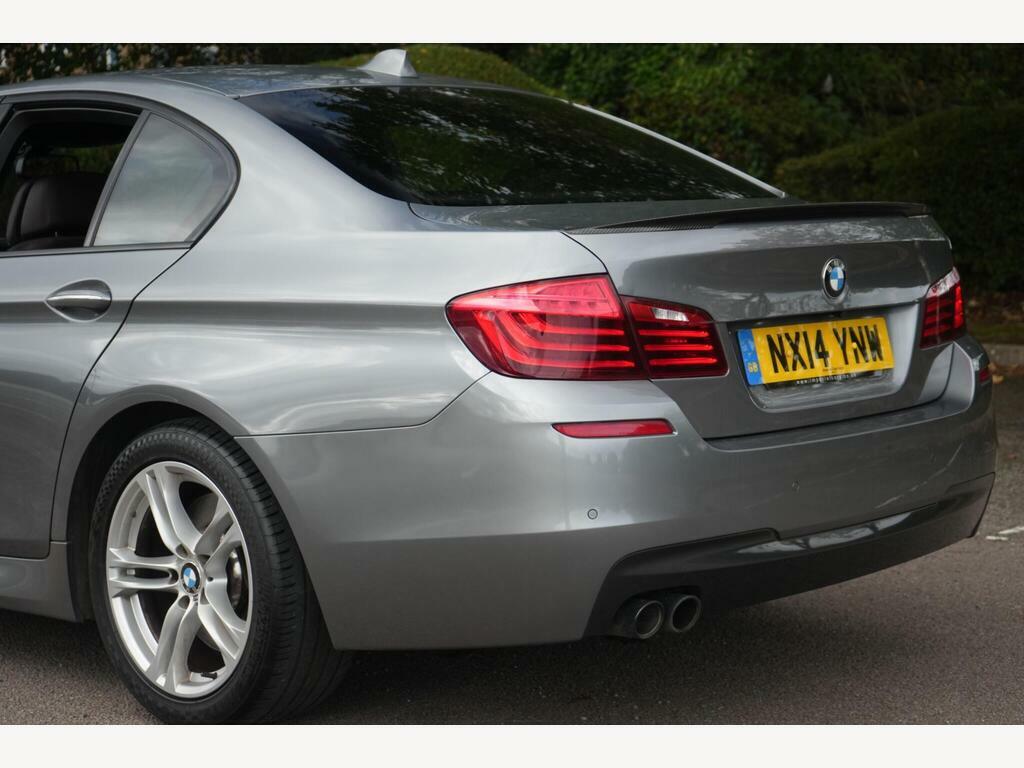 BMW 5 Series Blue #35
