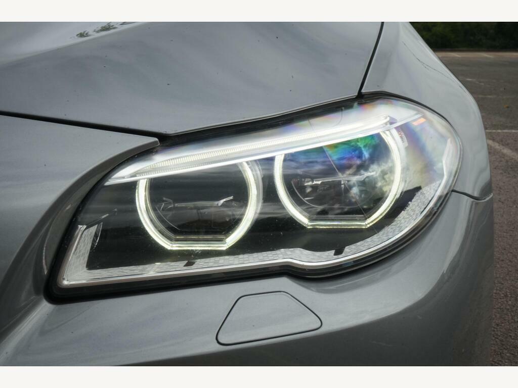 BMW 5 Series Blue #24