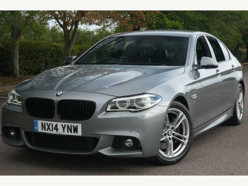 BMW 5 Series Blue #1