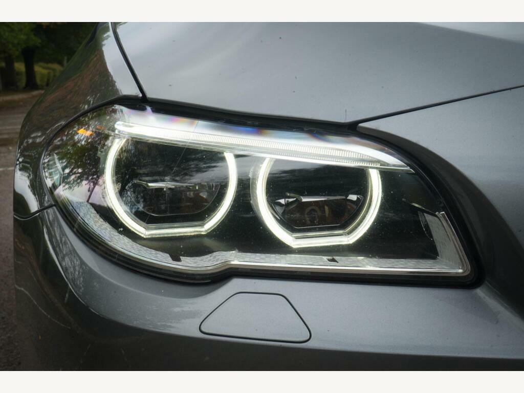 BMW 5 Series Blue #22