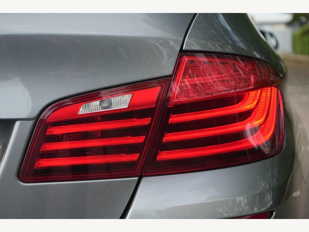 BMW 5 Series Blue #34