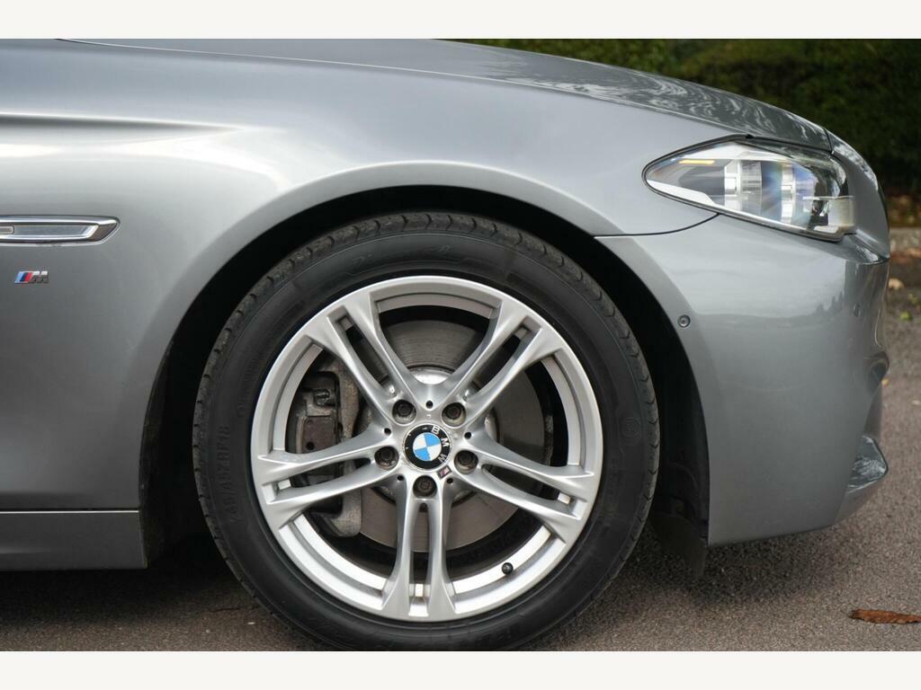 BMW 5 Series Blue #27