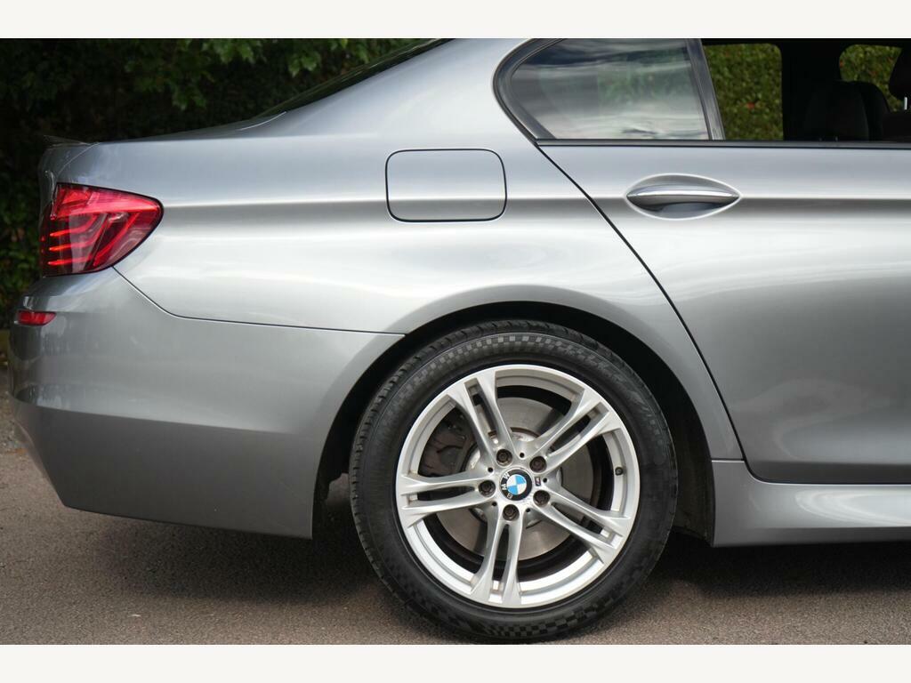 BMW 5 Series Blue #28