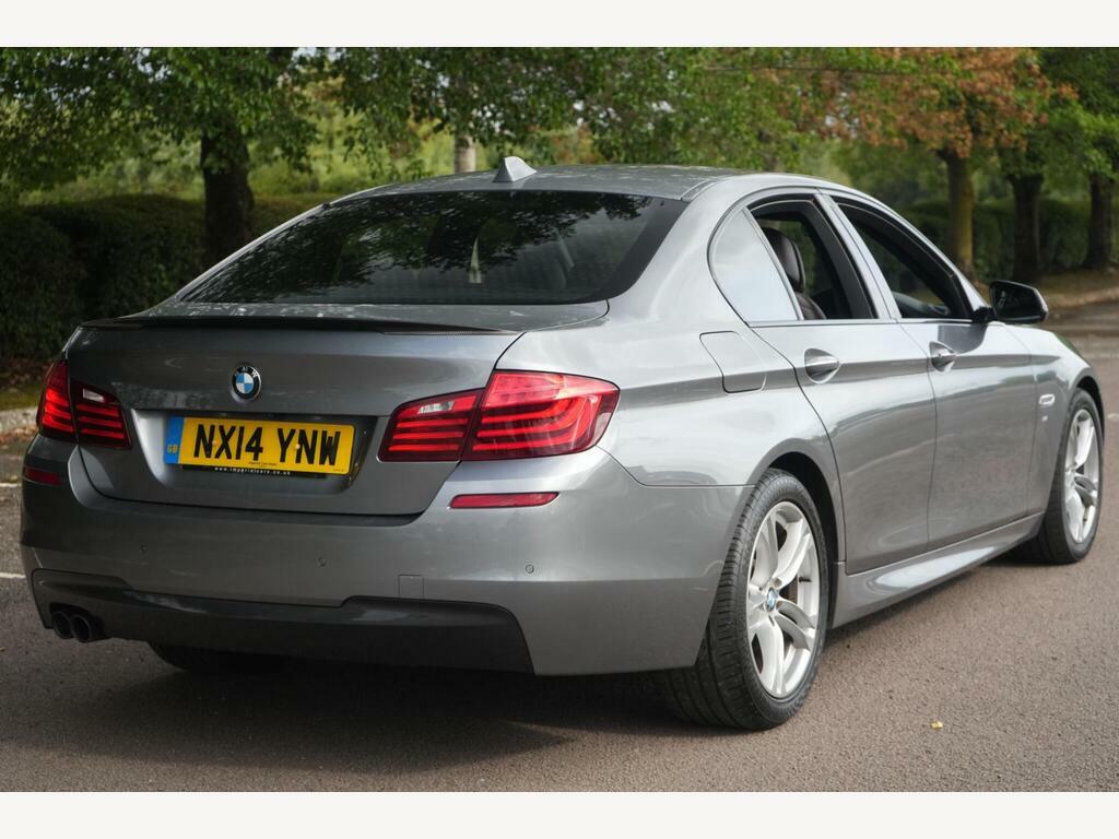 BMW 5 Series Blue #31