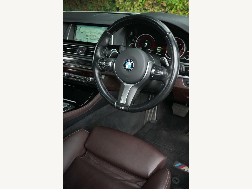 BMW 5 Series Blue #45