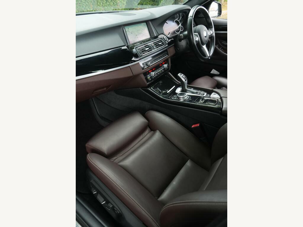 BMW 5 Series Blue #39