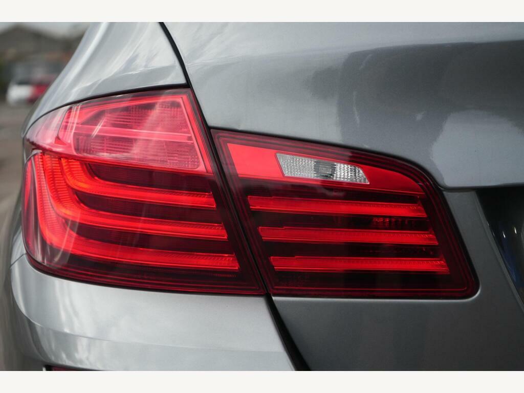 BMW 5 Series Blue #30