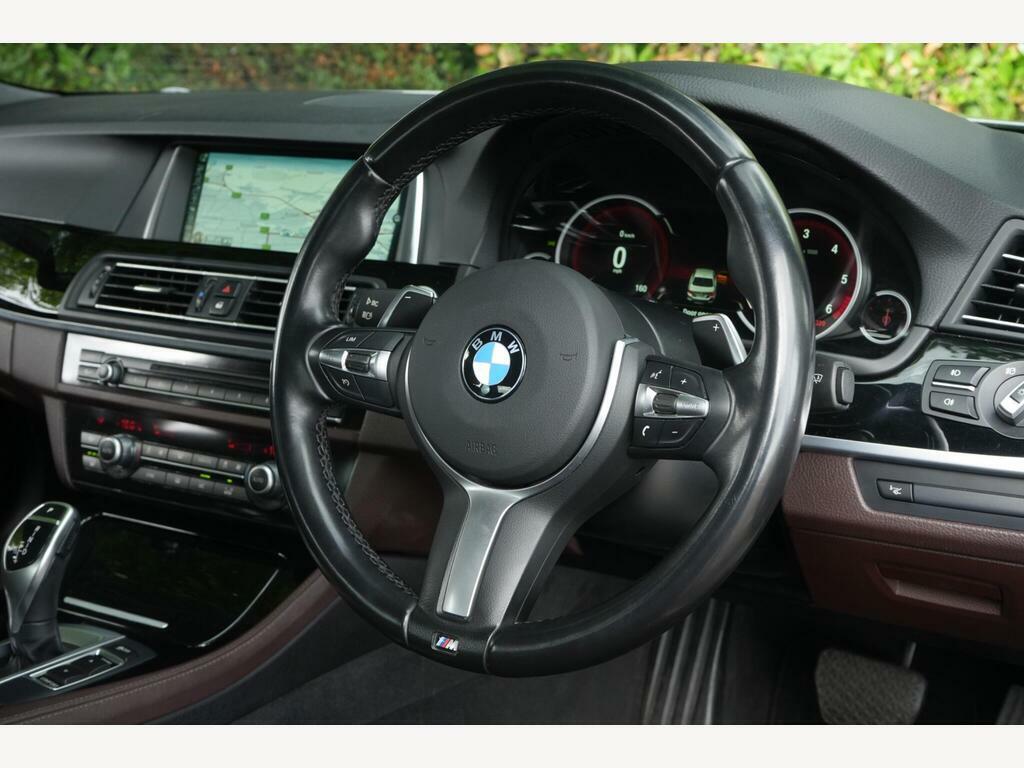 BMW 5 Series Blue #2