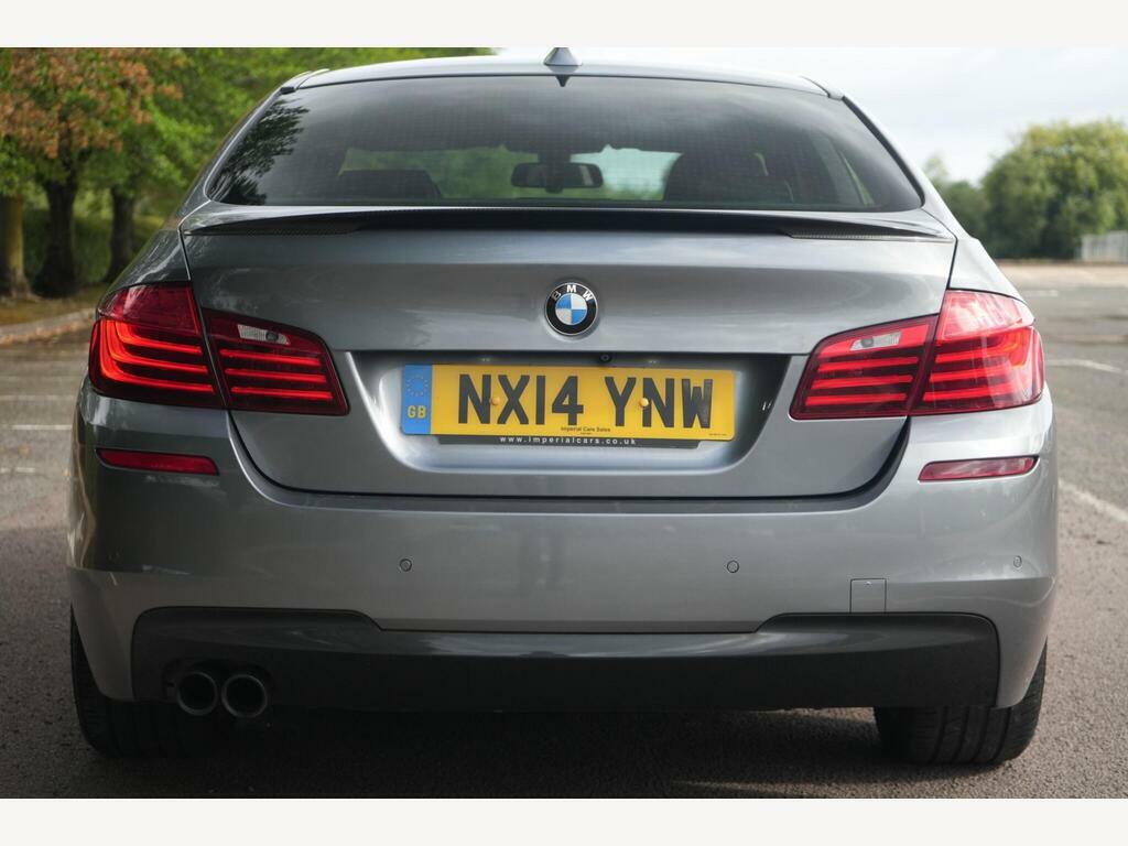 BMW 5 Series Blue #32