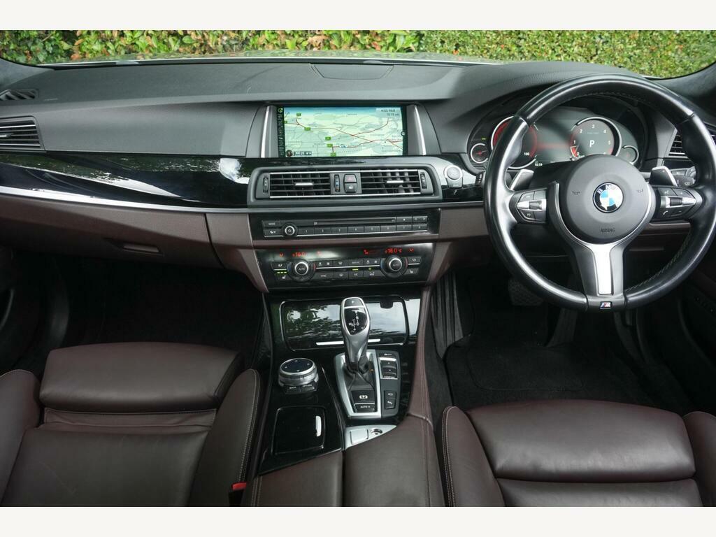 BMW 5 Series Blue #37
