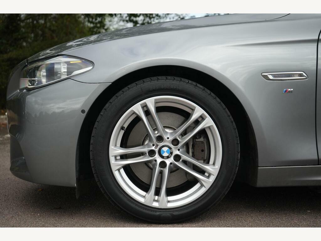 BMW 5 Series Blue #26