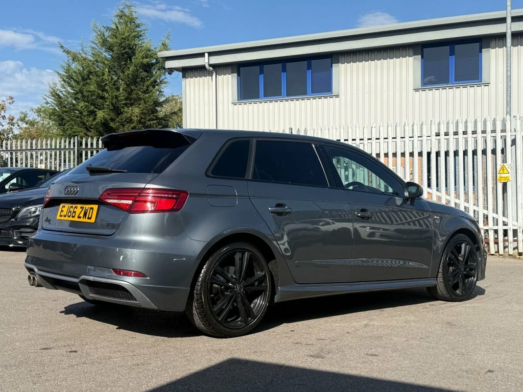 Audi A3 1.6 Tdi Se Technik Sportback Euro 6 S S Black #10