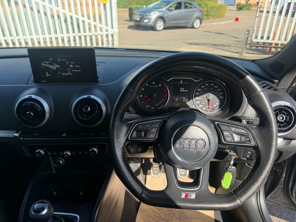Audi A3 1.6 Tdi Se Technik Sportback Euro 6 S S Black #34